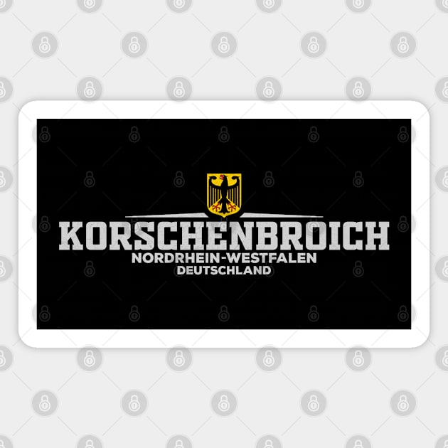 Korschenbroich Nordrhein Westfalen Deutschland/Germany Magnet by RAADesigns